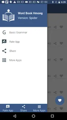 Word Book Hmong android App screenshot 1